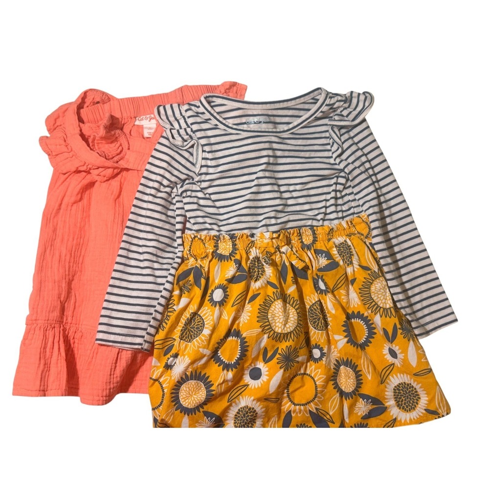 Curated 6-Piece Toddler Girls Dress Capsule Lot – Size 18MO-2T - Picture 2 of 3